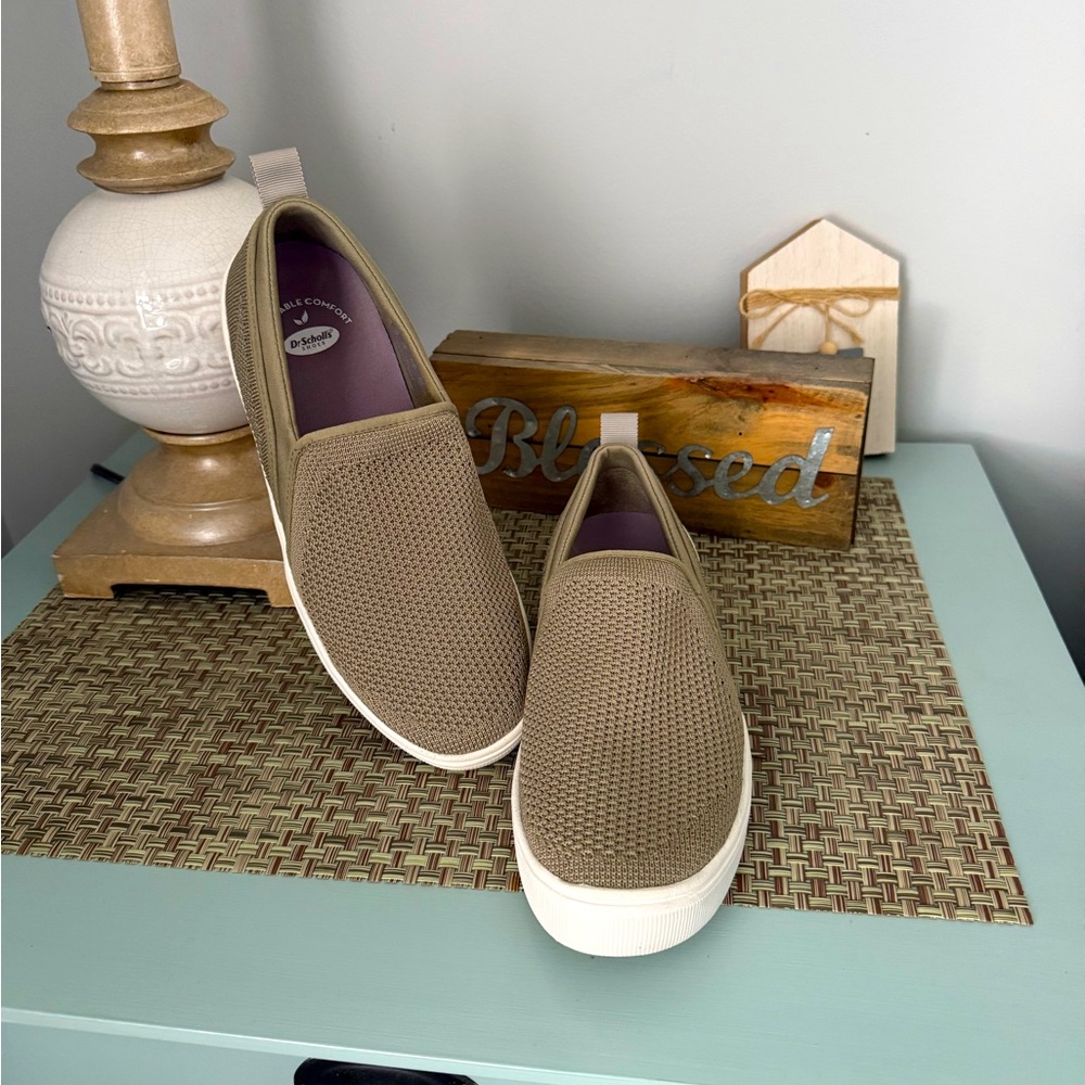 Women's Tan Slip-On Shoes